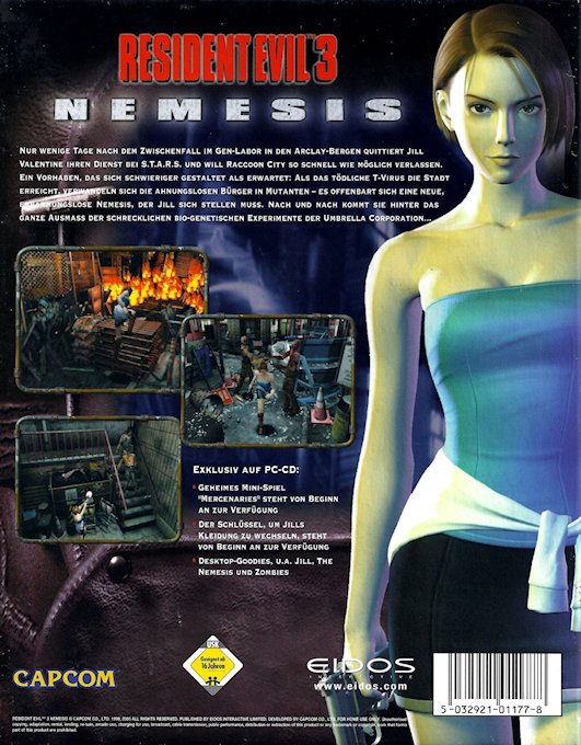 Resident Evil 3: Nemesis - Dos