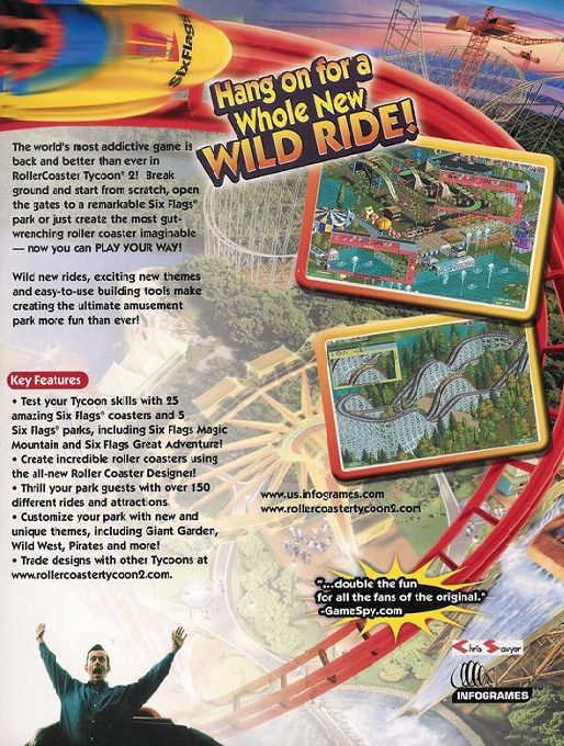 RollerCoaster Tycoon 2 - Dos