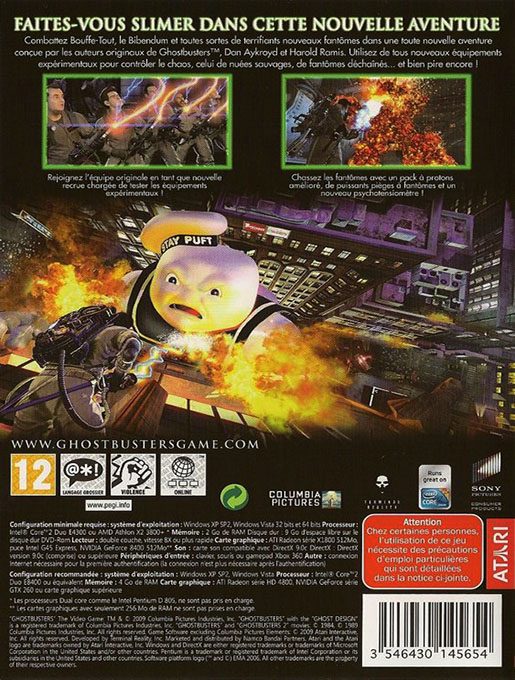 S.O.S. Fantômes : Le Jeu Vidéo dos