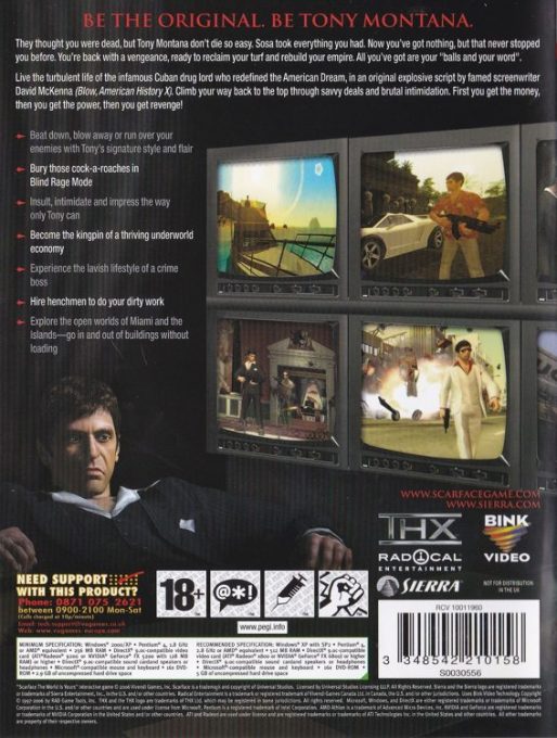 Scarface: The World Is Yours - Dos