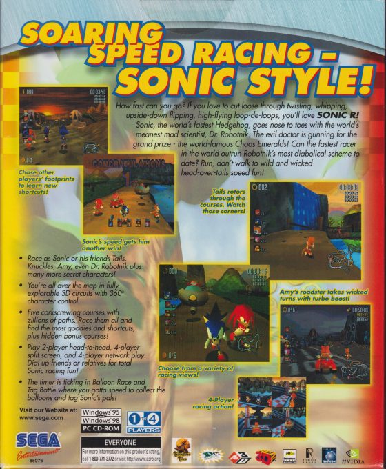 Sonic R - Dos