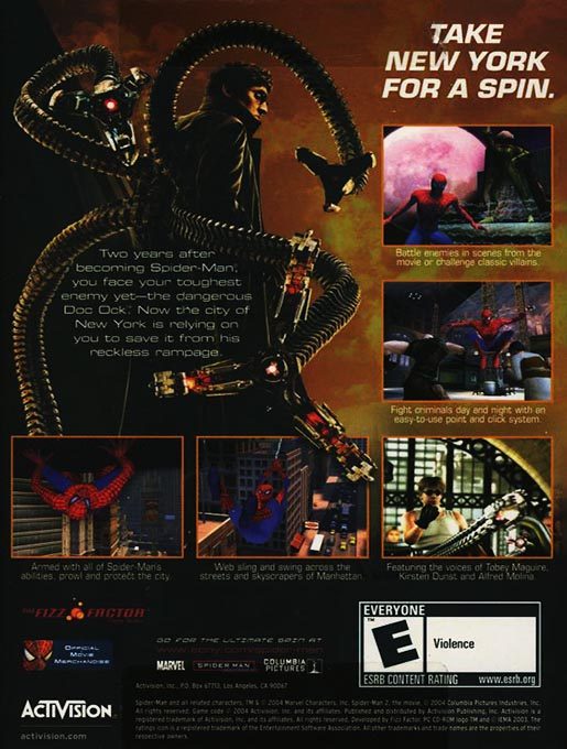 Spider-Man 2: The Game - Dos