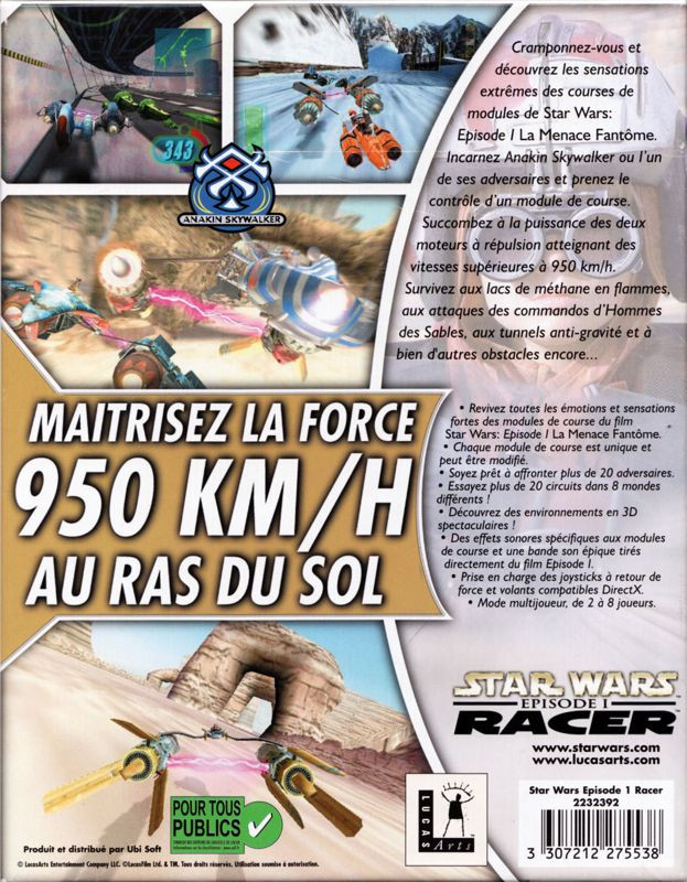 Star Wars: Episode I - Racer dos