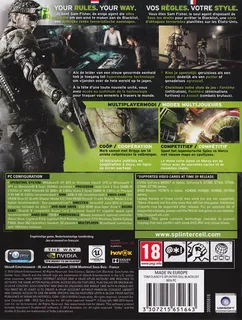 Tom Clancy's Splinter Cell: Blacklist dos