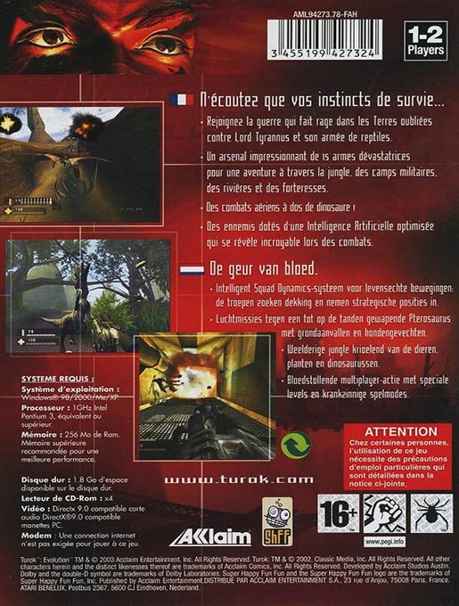 Jaquette arrière