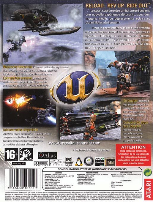 Unreal Tournament 2004 - Dos