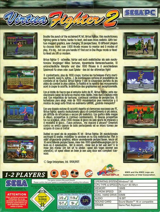 Virtua Fighter 2 - Dos