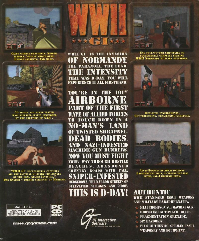 WWII GI dos