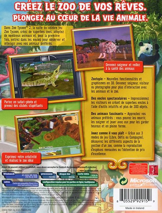 Zoo Tycoon 2 - Dos