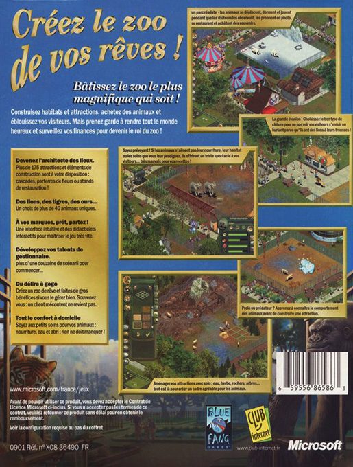 Zoo Tycoon - Dos