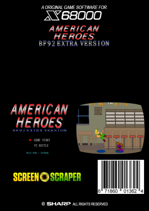 American Heroes BF 92 Extra Version - Dos