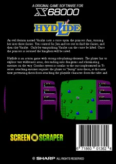 Hydlide I+II+III dos