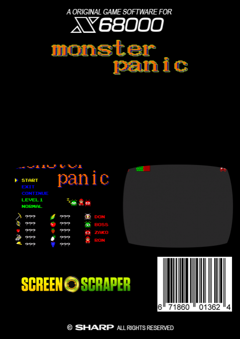 Monster Panic - Dos