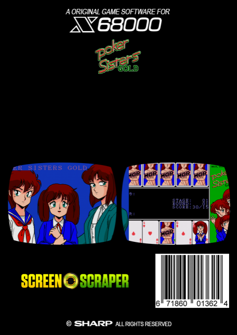 Poker Sisters Gold - Dos