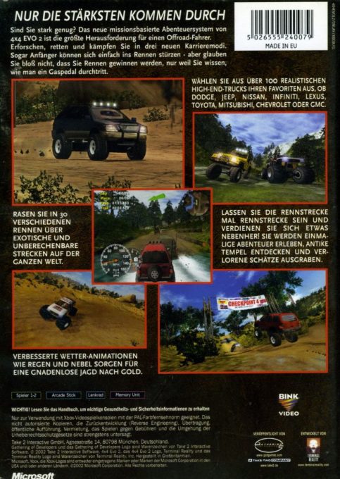 4x4 Evo 2 dos