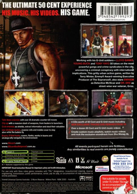 50 Cent : Bulletproof dos