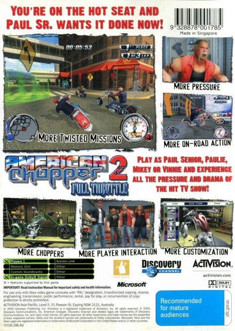 American Chopper 2 : Full Throttle dos