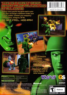 Army Men : Major Malfunction - Dos