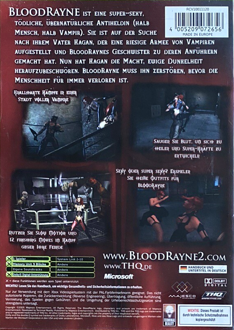 BloodRayne 2 - Dos