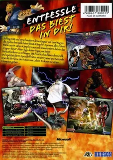 Bloody Roar : Extreme - Dos