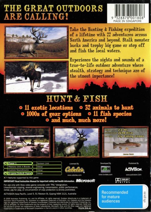 Cabela's Outdoor Adventures dos