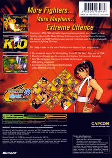 Capcom vs. SNK 2 EO - Mark of the Millennium 2001 - Dos