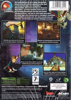 Carmen Sandiego : Le Secret Des Tam-Tams Volés - Dos