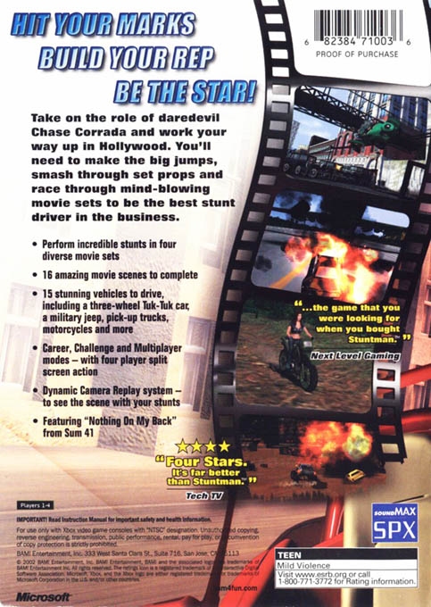 Chase : Hollywood Stunt Driver - Dos