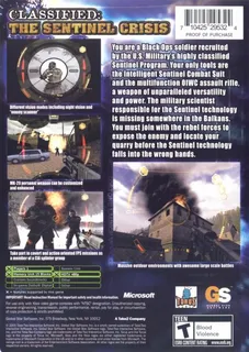 Classified : The Sentinel Crisis dos