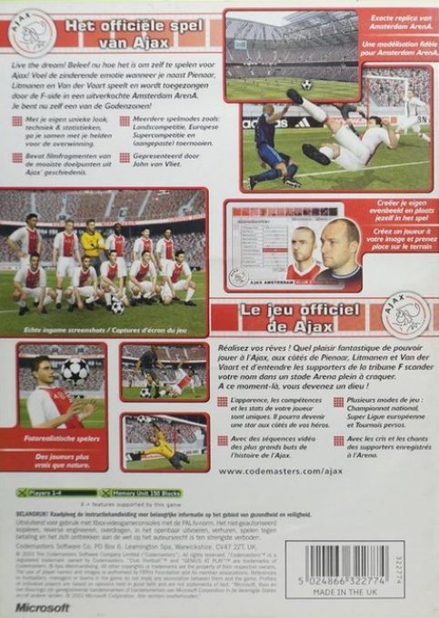 Club Football 2005 - Ajax Amsterdam dos