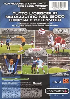 Club Football 2005 - FC Internazionale - Dos