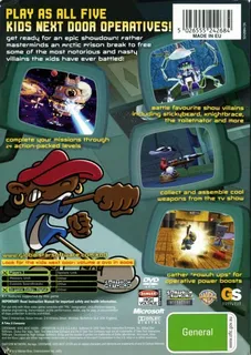 Codename : Kids Next Door - Operation : J.E.U.V.I.D.E.O. dos