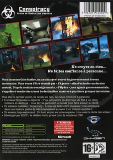 Conspiracy - Weapons of Mass Destruction dos