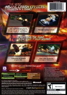 Crash 'N' Burn dos