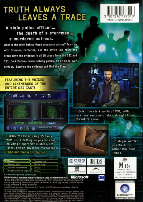 CSI : Crime Scene Investigation - Dos