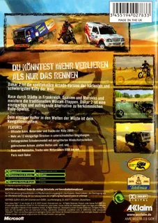 Dakar 2 : The World's Ultimate Rally - Dos