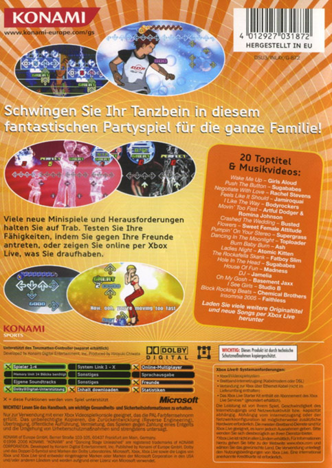 Jaquette arrière