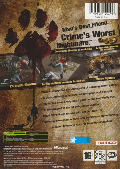 Dead To Rights - Dos