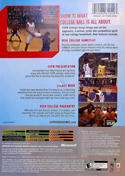 ESPN College Hoops dos