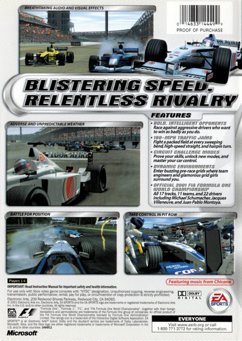F1 2001 dos