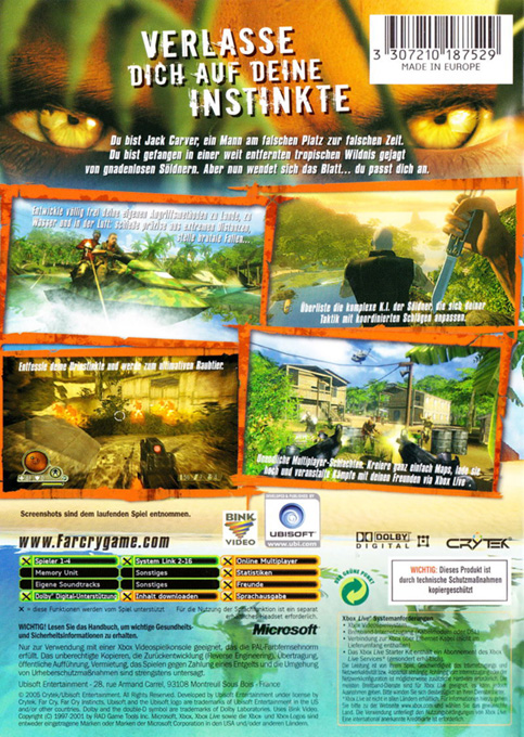 Far Cry Instincts Evolution - Dos