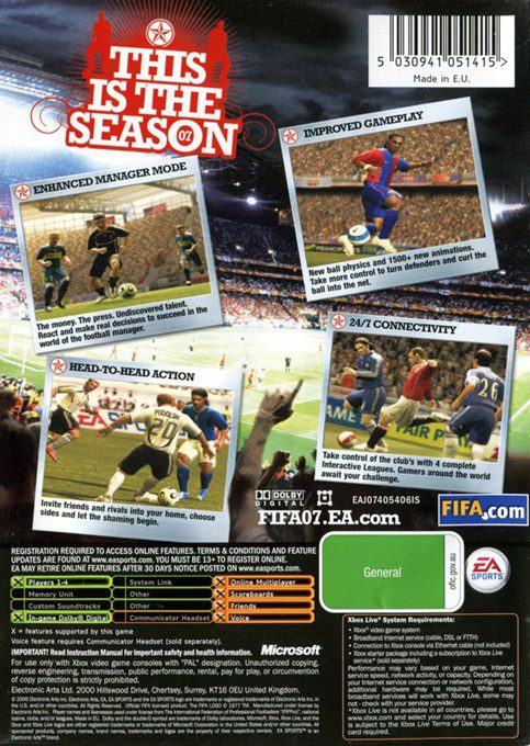 FIFA Soccer 07 dos