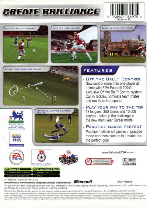 FIFA Soccer 2004 dos