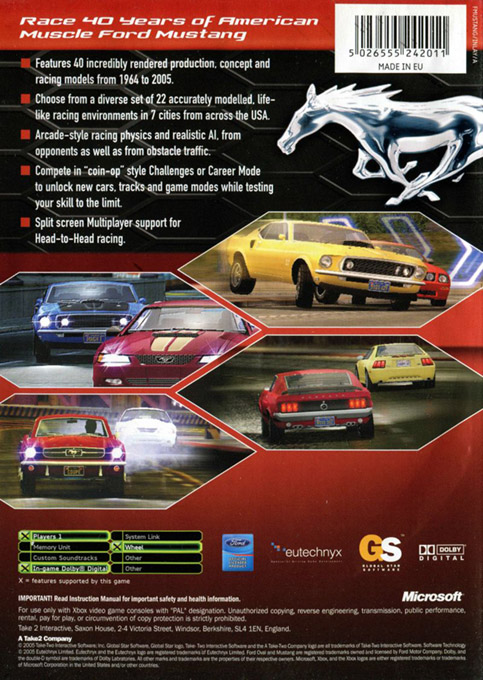 Ford Mustang: The Legend Lives - Dos