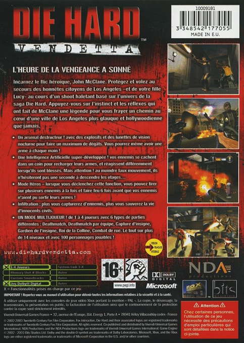 Hard - Vendetta, Die - Dos