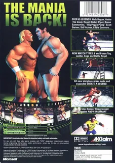 Legends Of Wrestling II dos