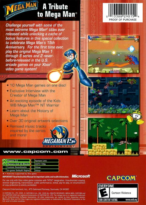 Mega Man Anniversary Collection dos