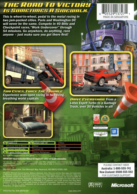 Midtown Madness 3 - Dos