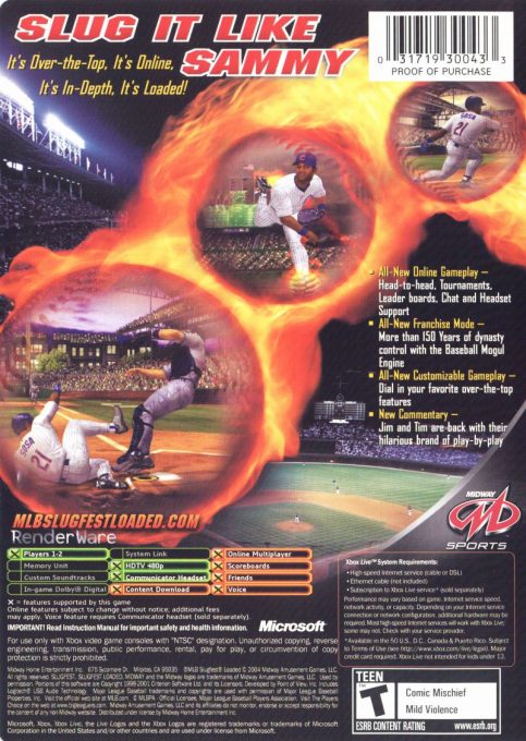 Mlb Slugfest Loaded dos