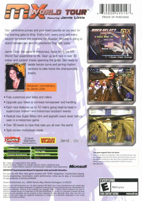 Mx World Tour dos